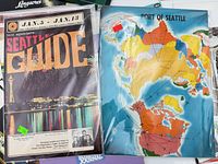 Seattle Guide and Port of Seattle brochure