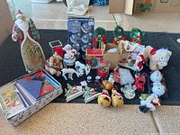 overall view of entire lot on floor