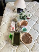 All items in grouping on mattress surface