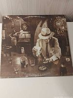 Front cover showing artwork and edge wear