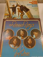 Cover art of both Beach Boys LPs