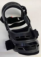 Overall view of McDavid knee brace showing frame and straps