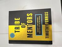 Cover of Tribe of Mentors hardcover book