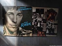 Front cover showing Bruce Springsteen portrait and title text