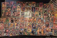 All cards laid out showing fronts and artwork