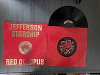 Front of outer jacket and inner sleeve with vinyl