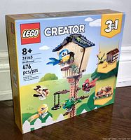 Front of sealed LEGO Creator 3-in-1 Birdhouse box