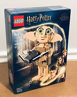 Front of sealed LEGO Harry Potter Dobby the House-Elf set 76421 box