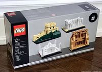Front view of sealed LEGO 40585 World of Wonders box