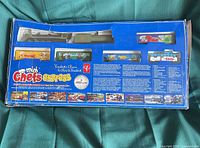 Rear of box displaying contents and specifications