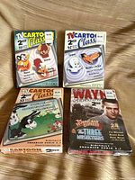 Group shot of four sealed DVD box sets