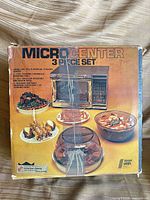 Front of original Blisscraft MicroCenter 3-piece set box