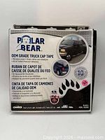 Front of sealed Polar Bear foam tape box showing brand, dimensions and model