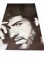 Full view of the George Michael poster