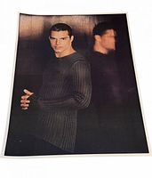 Full view of poster showing Ricky Martin image