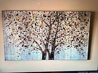 Full view of drymounted print hanging on wall