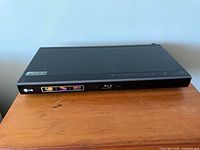 Front and top view of Blu-ray player