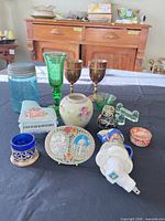 Group shot of all items on table