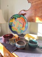 Group shot of all four ceramic pieces