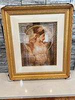 Front view of framed Richard Franklin print