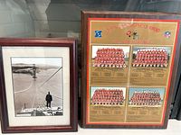 Both framed items side by side showing scale and frames