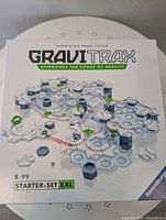 Box top showing Ravensburger Gravitrax Starter-Set XXL artwork and branding