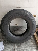 Full side view showing GOODYEAR branding and MARATHON RSD model