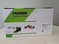 Front of retail box showing Premium Toner Cartridge branding