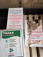 Three stretch wrap boxes: two Sigma Supreme, one VMAXX