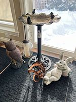 Group shot of all five outdoor decor items