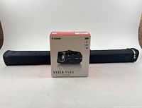 Camcorder retail box and projection screen sleeve