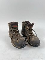 Pair of Columbia hiking boots front view