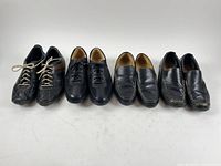 Group shot of all four pairs shoes side-by-side