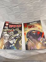 Front covers of Breed issues #2 and #6