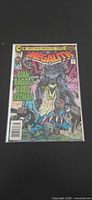 Front view of bagged Megalith #8 comic showing full cover