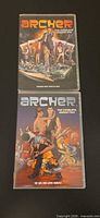 Front covers of both Archer DVD season sets
