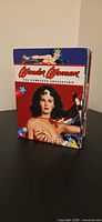Front view of Wonder Woman: The Complete Collection slip-case box