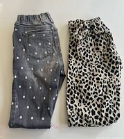 Front view of both pants folded side by side
