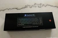 Retail box top showing Keychron branding and keyboard image