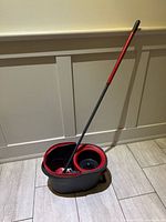 Overall view of bucket and mop
