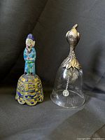 Front view of both bells