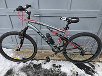 Full left side view of bike showing overall condition and components