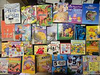Full layout of all children’s books