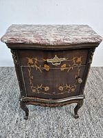 Front angle showing full nightstand