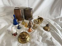 Entire assortment of bells displayed
