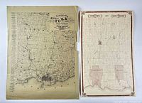 Both map sheets side by side showing overall condition and scale