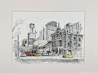 Matted artwork full view