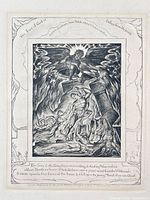 Close view of engraved image with border and publication line