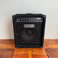 Full front view of Fender Rumble 25 amplifier