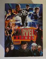 Front of Marvel Heroes boxed set